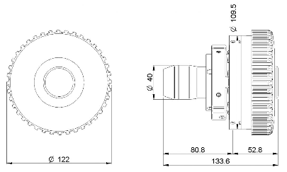 Kockon M2 105 XL PL-Cap