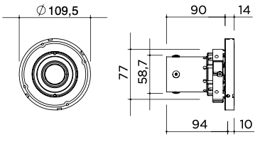 Kockon Mach 2 Base Module Short Barrel BI3P EX235