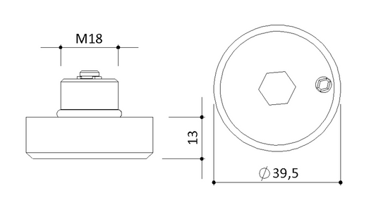 Stropol Antitheft Drain Plug M18 AL