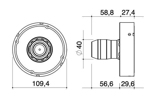 Kockon Mach 2 Base Module XL FE 90 / 3.5 Inch