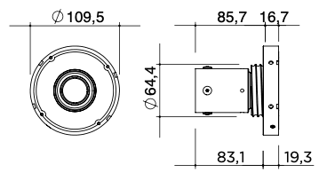 Kockon Mach 2 Base Module Short Barrel 80