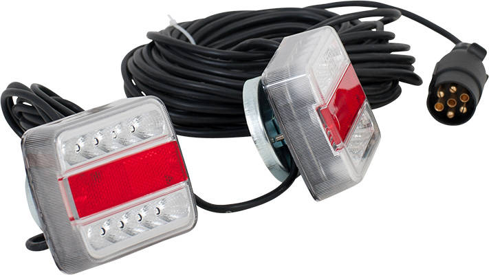 12V LED Magnetic Tail Light Kit 12mtrs