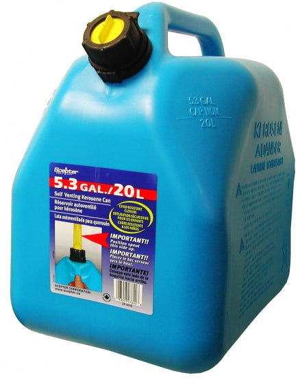 20 litre Fuel Container with flexi spout, blue