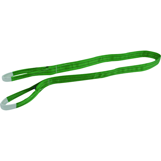2000kg, 1.5m web sling green