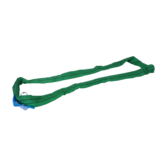 2000kg, 2m round sling green
