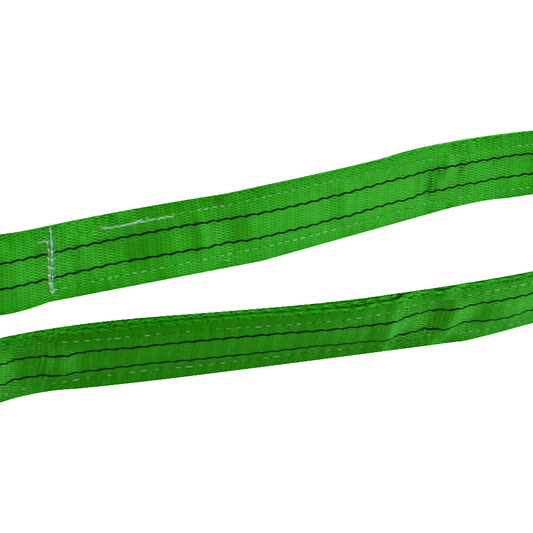 2000kg 2.5m web sling green
