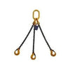 3 Leg 8mm/1.5m lifting chain set - grab hooks & shorteners fitted