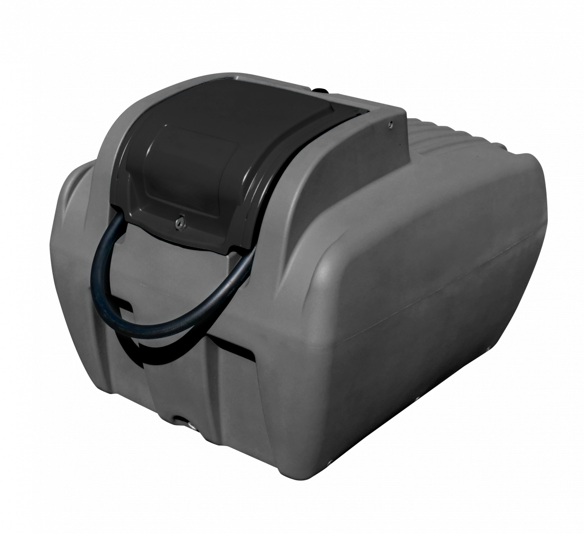 400 litre diesel tank & 40L/min pump, 1200x850x735mm