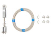 Adjuster / cable / clips kit 9m