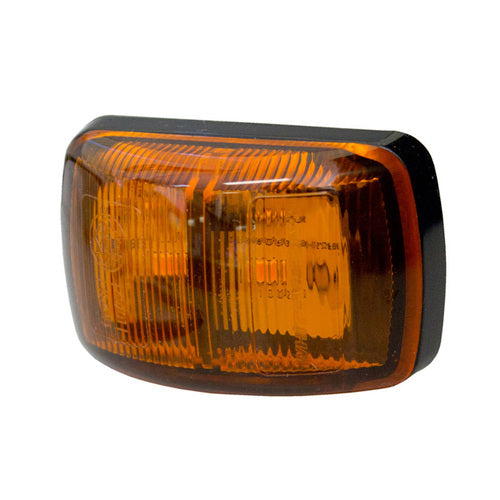 Amber LED marker light, 10-33v