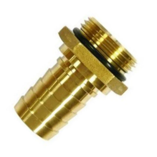 Brass tail 3/4" BSP x 25mm