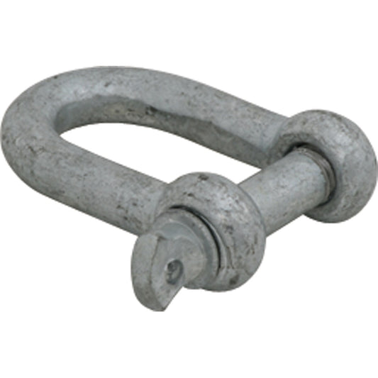 Dee shackle galvanised 16mm nonrated