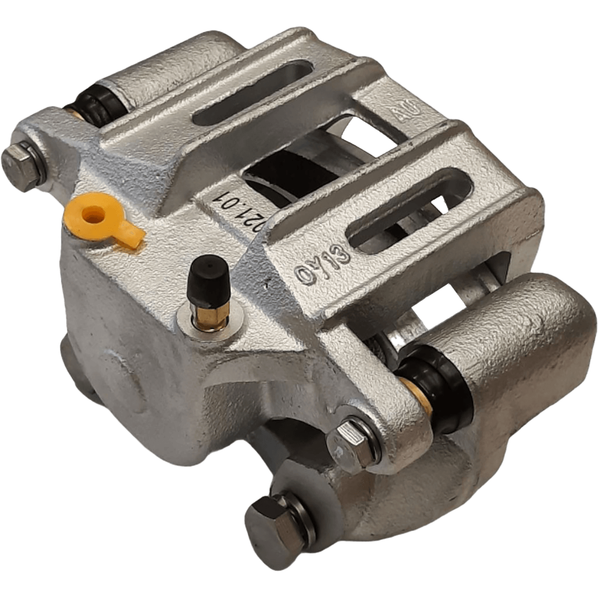 Disc brake caliper dacromat and pads x1