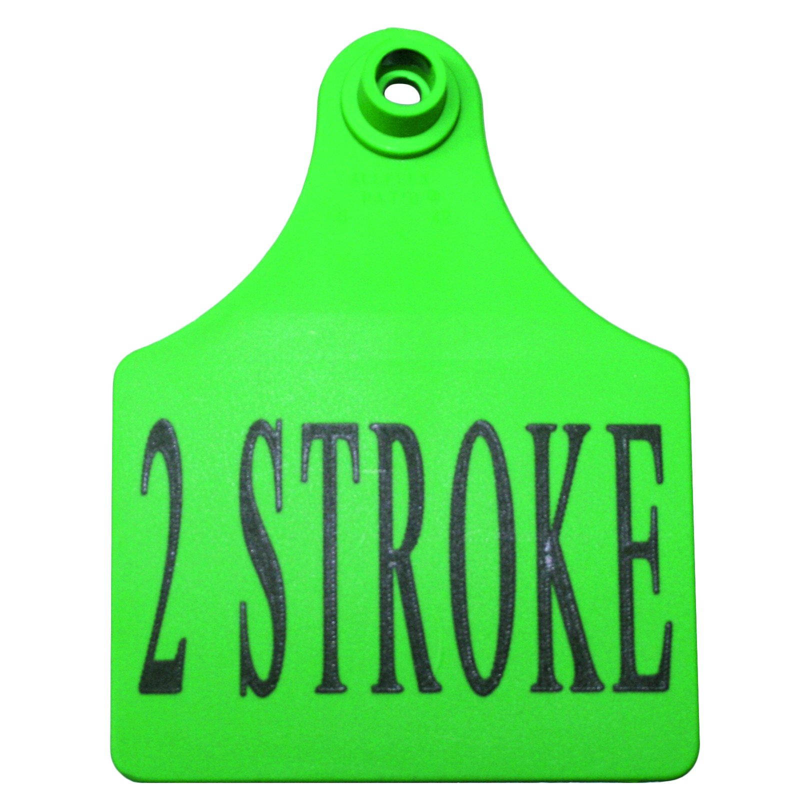 Fuel container tag, 2 STROKE