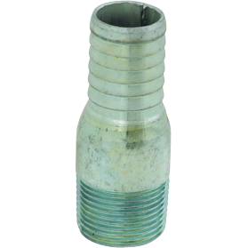 Galv hose tail 3/4" BSP x 20mm tail