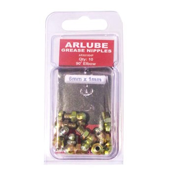 Grease nipple blister pack 1/8"BSP Straight