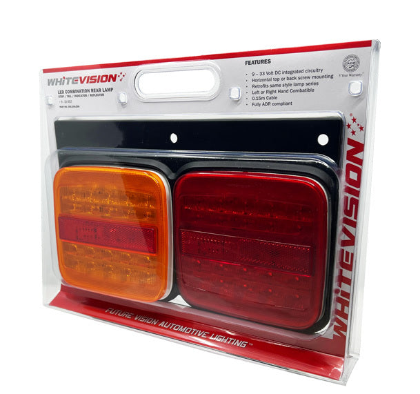 Hino Mitsubishi Fighter Fuso LED tail light 87-96, 9-33v