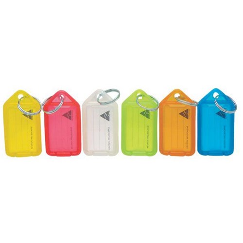 Key tab with ring, pack of 10