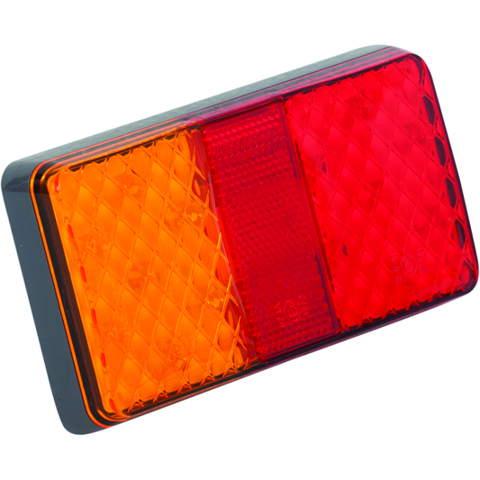 LED Combination, reflector tail light, 12-24V, 150 x 80 x 24