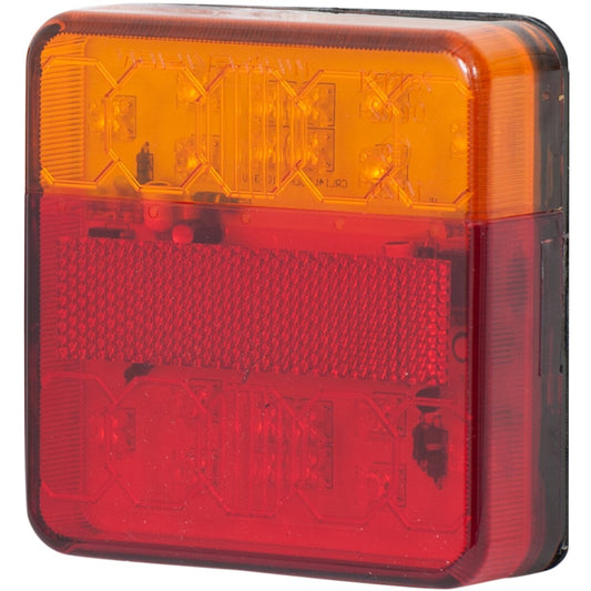 LED Combination tail light 9m cable 100mm sq-R