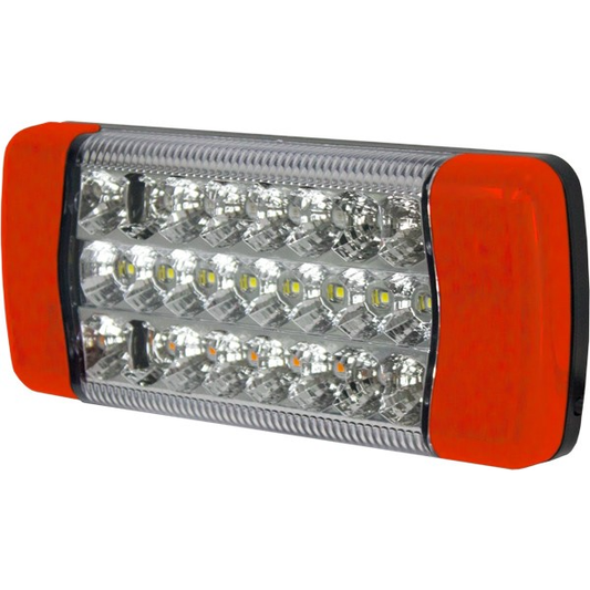 LED combination stop/tail/indicator light 222 x 96 x 34, 9-3