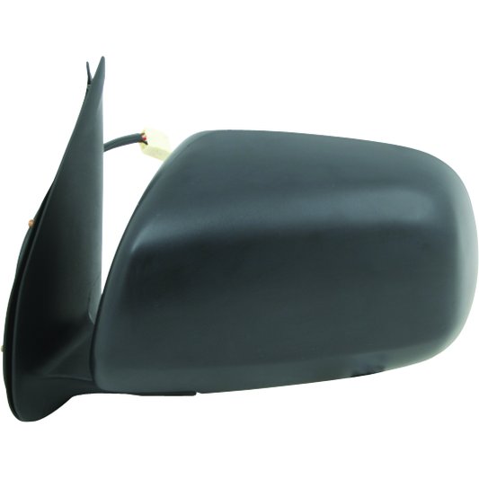 RH Mirror head, 05> Toyota Hilux Black (manual)