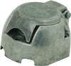 Metal 7 pin socket, round,