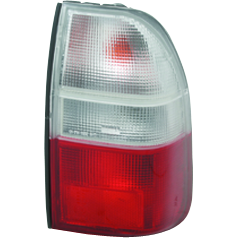 Mitsubishi tail light clear/red 96-05