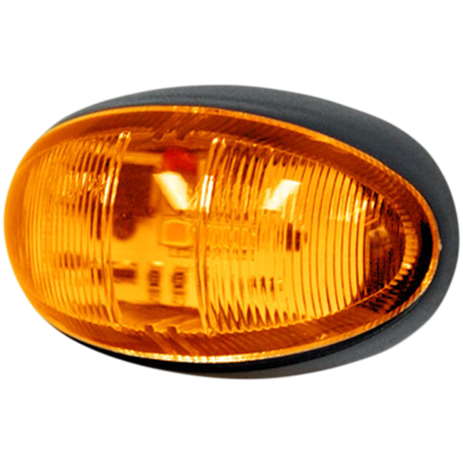 Oval LED marker light-Amber
