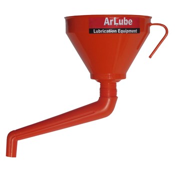 Plastic funnel with filter