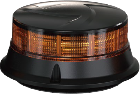Remote Controlled Magnetic LED Beacon, Amber, 8.4w, 10-30v