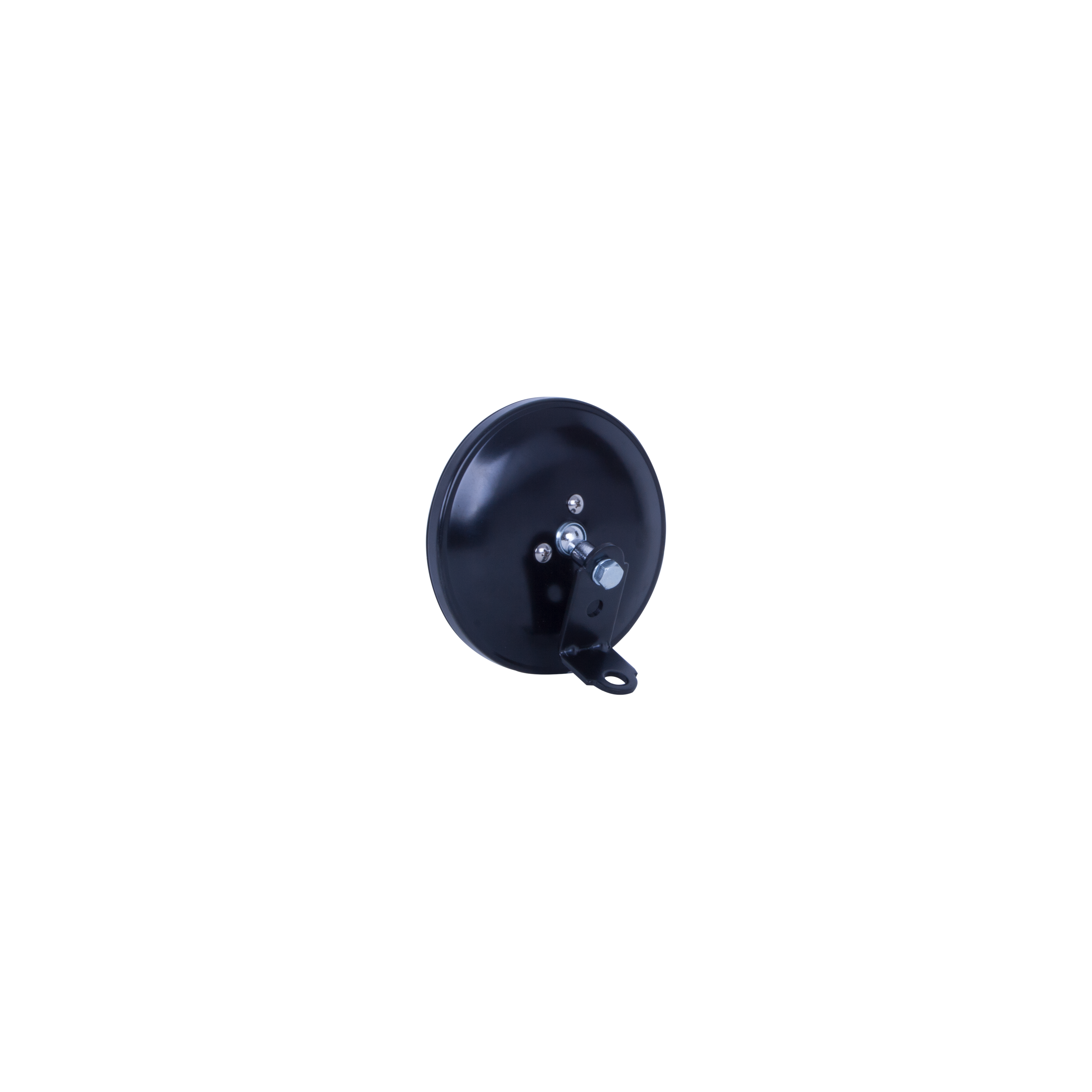 Round spotter mirror black 125 diameter