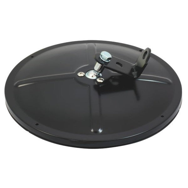 Round spotter mirror black 216 diameter