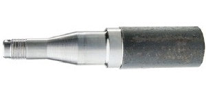Stub axle 39mm round x 235mm