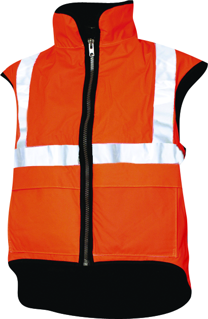 Thermal Hi-Vis Vest meeting AS/NZS 4602, 1999