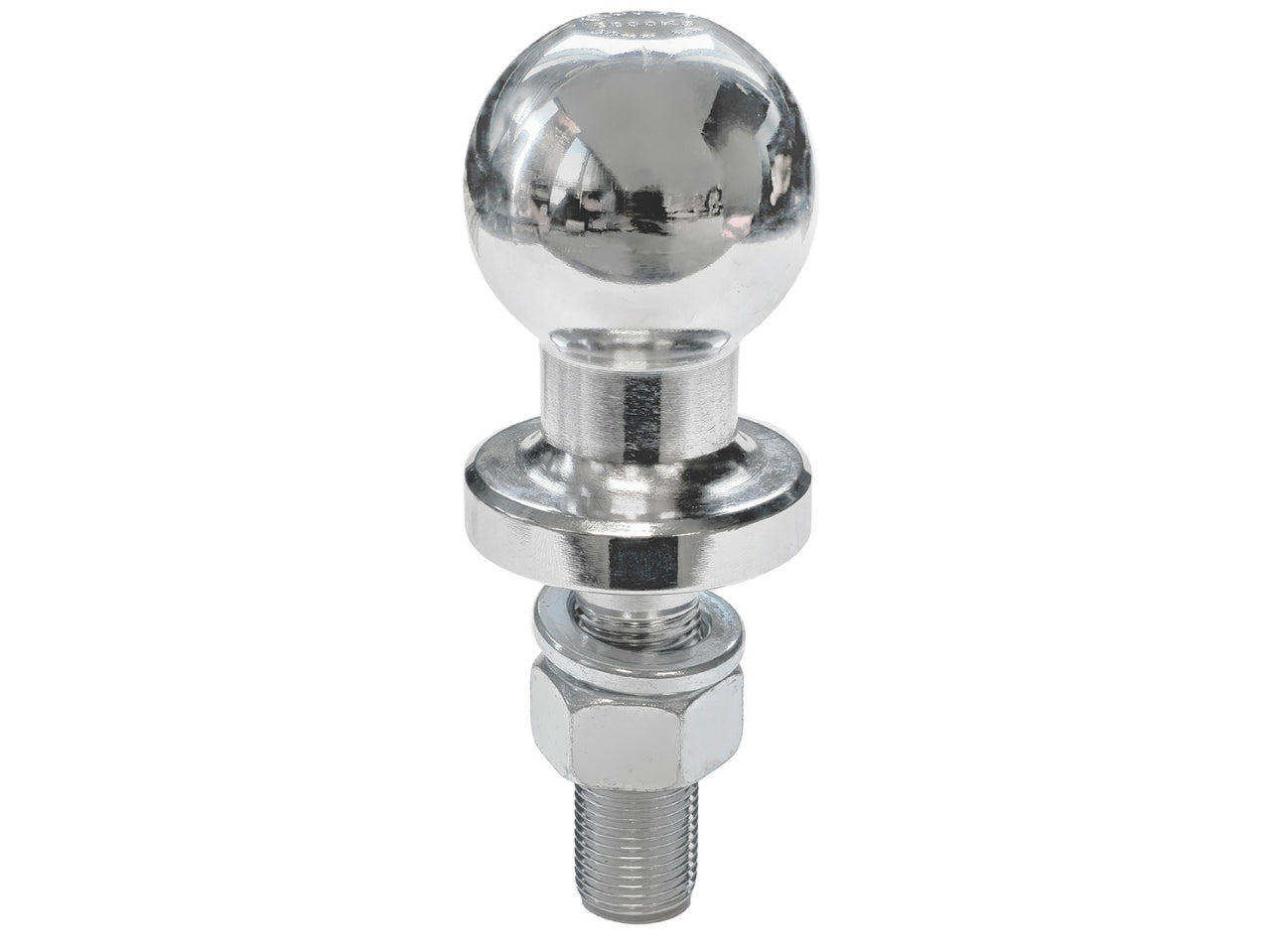Towball 2000kg 50mm x 3/4" chrome
