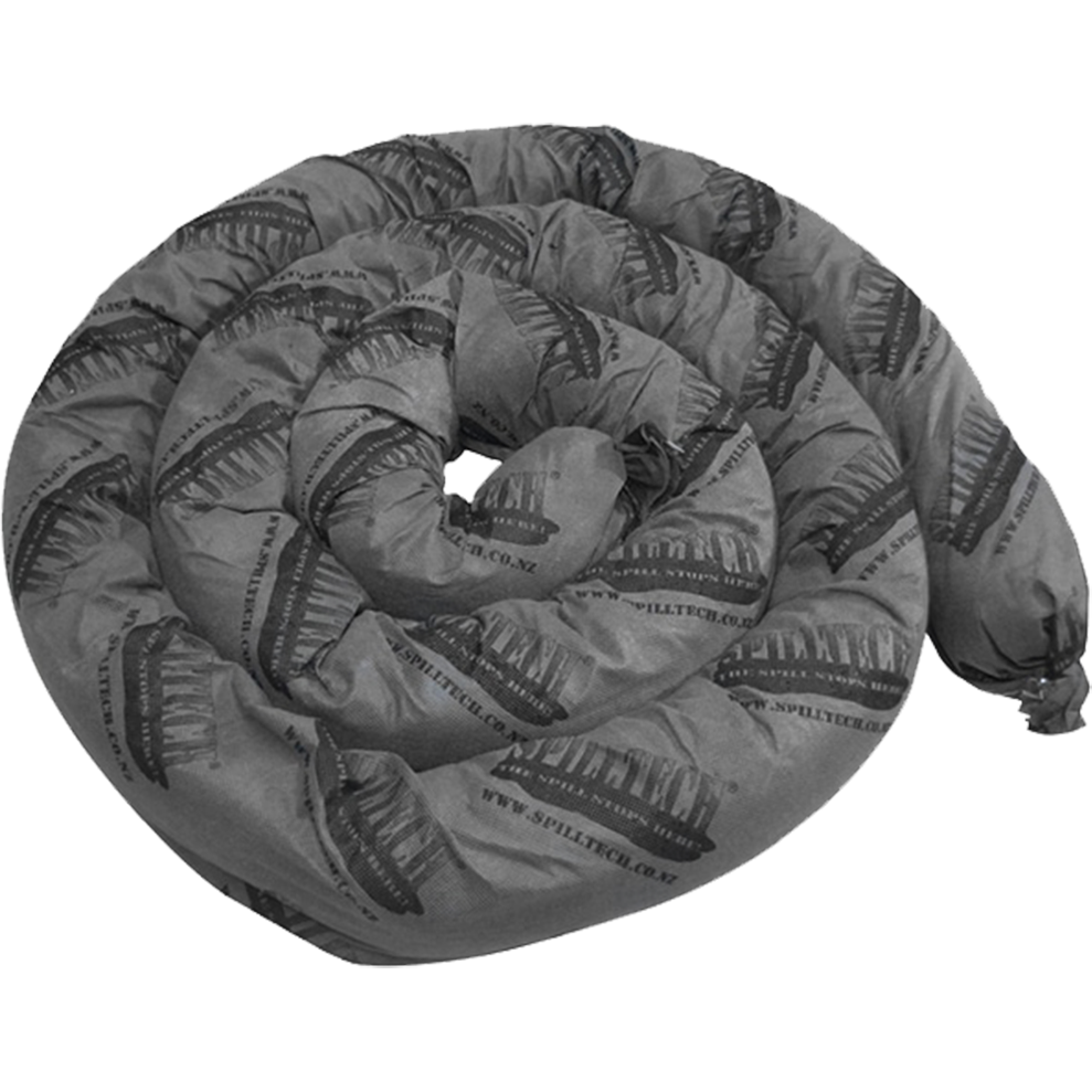 Universal absorbent spill sock, 3.0m