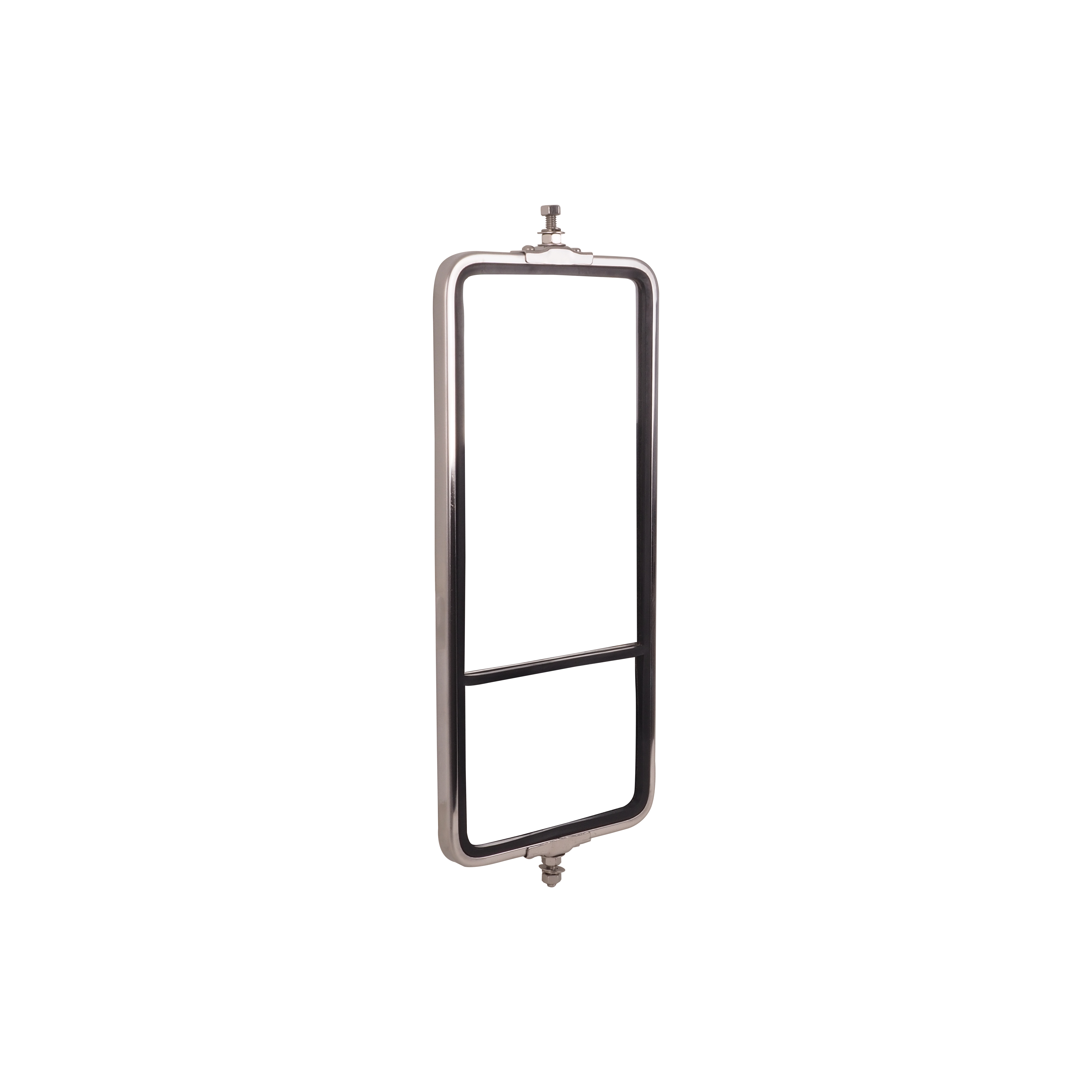 West Coast mirror head 410 x 185, Chrome, 2 piece