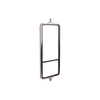 West Coast mirror head 410 x 185, Chrome, 2 piece